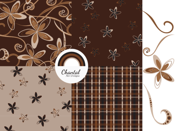 Earth Tone Floral Collection